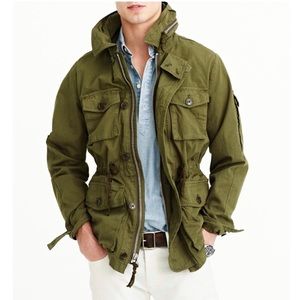 J crew green jacket mens Clearance